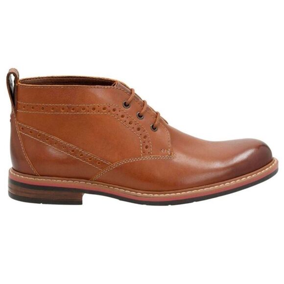BOSTONIAN Melshire Plain Toe Lace-Up Chukka Boot Size 10M - Picture 1 of 9